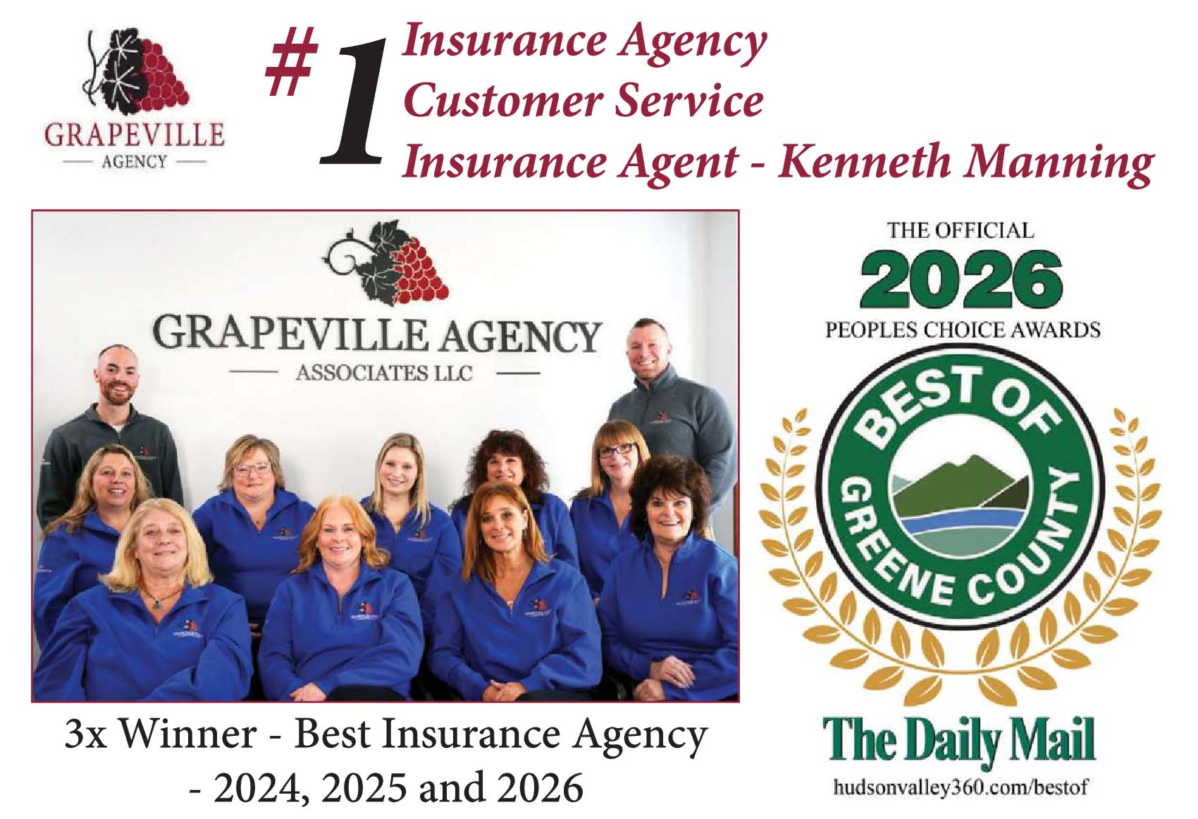 Grapeville Agency Billboard Photo 2026